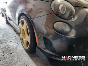 FIAT 500 Custom Wheels - KUHLFX - Forged - Pista - Gloss Gold - Set of 4 - 17" FIAT 500 Custom Wheels - KUHLFX - Forged - Pista - Gloss Gold - Set of 4 - 17"